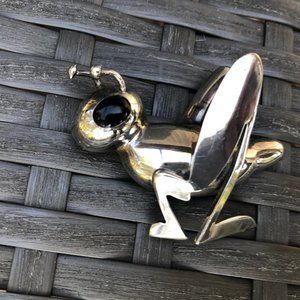 Sterling Silver 925 Bug Brooch (Pin)